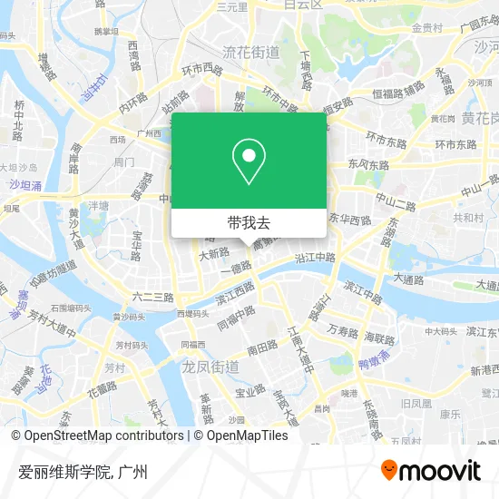 爱丽维斯学院地图