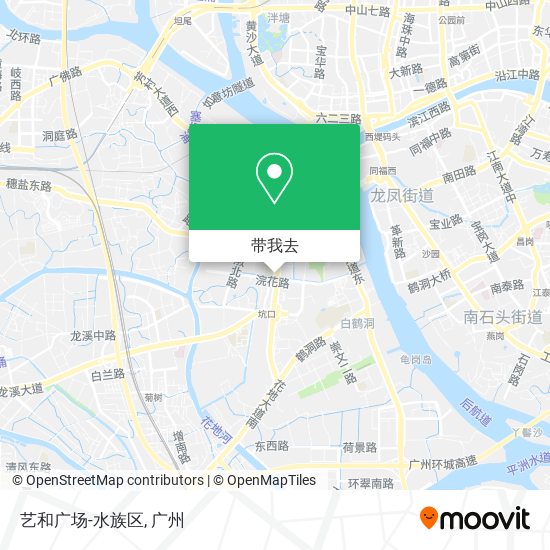 艺和广场-水族区地图