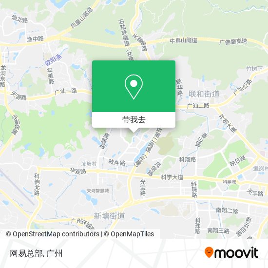 网易总部地图
