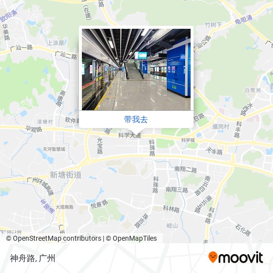 神舟路地图