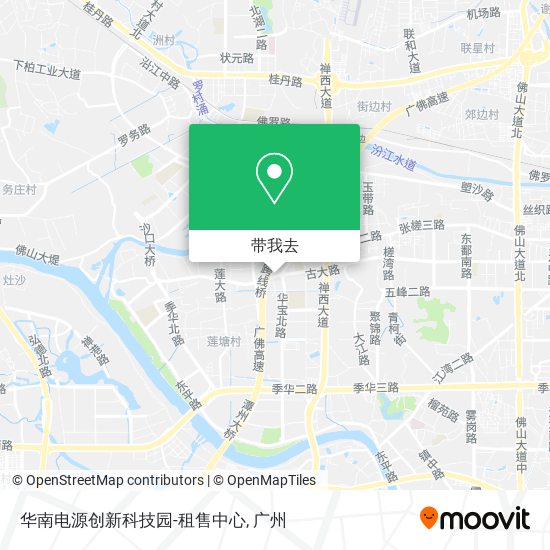 华南电源创新科技园-租售中心地图