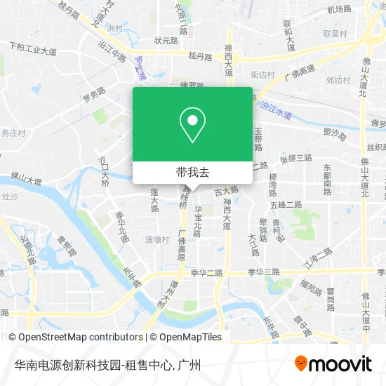 华南电源创新科技园-租售中心地图