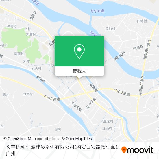长丰机动车驾驶员培训有限公司(均安百安路招生点)地图