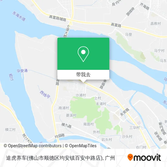 途虎养车(佛山市顺德区均安镇百安中路店)地图