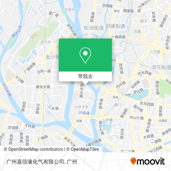 广州嘉信液化气有限公司地图