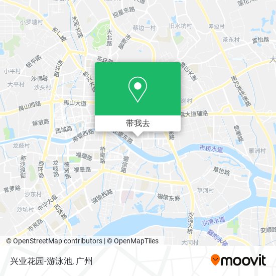兴业花园-游泳池地图