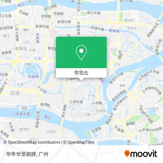 华帝华景棋牌地图