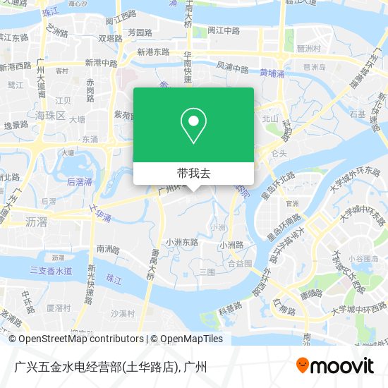 广兴五金水电经营部(土华路店)地图