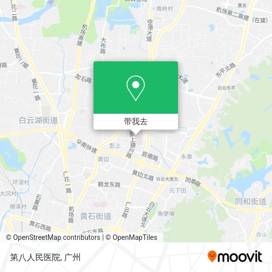 第八人民医院地图