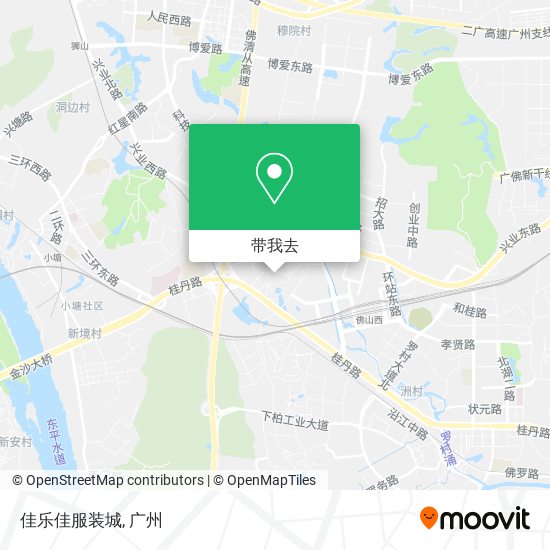 佳乐佳服装城地图