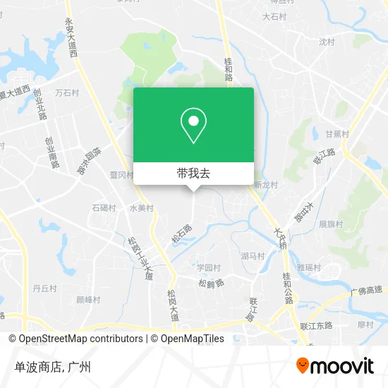 单波商店地图