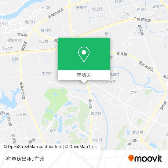 有单房出租地图