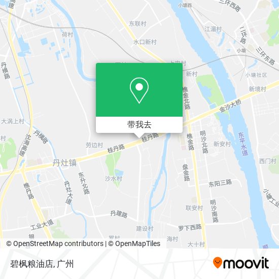 碧枫粮油店地图