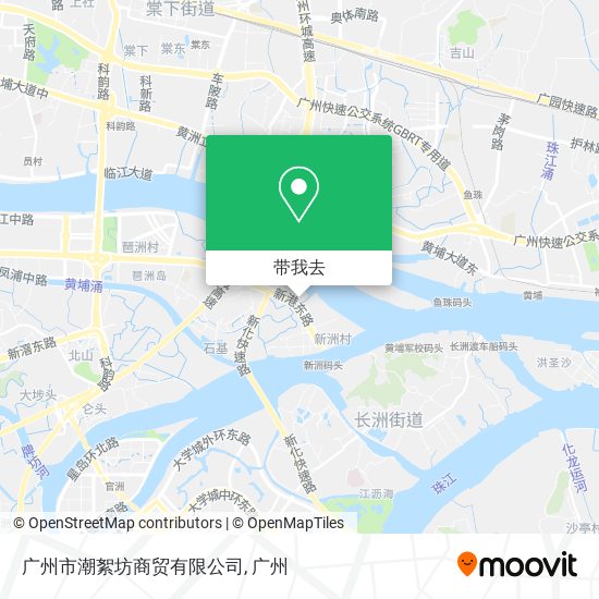 广州市潮絮坊商贸有限公司地图