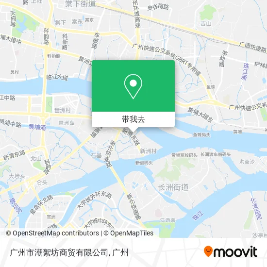 广州市潮絮坊商贸有限公司地图