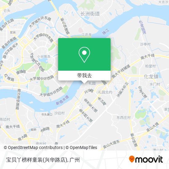 宝贝丫榜样童装(兴华路店)地图