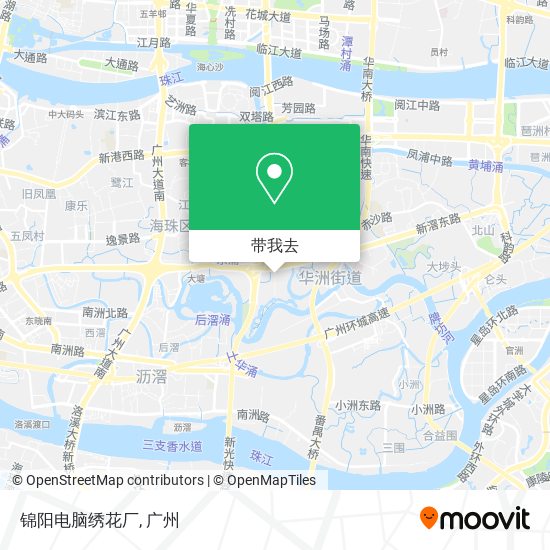 锦阳电脑绣花厂地图