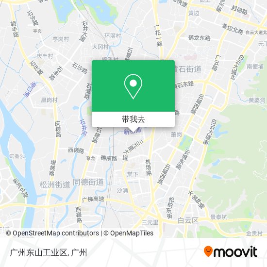 广州东山工业区地图