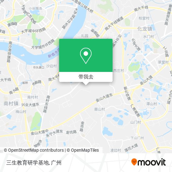 三生教育研学基地地图