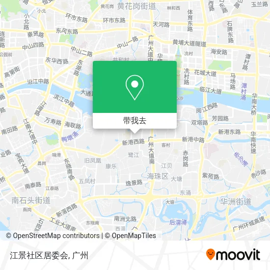 江景社区居委会地图