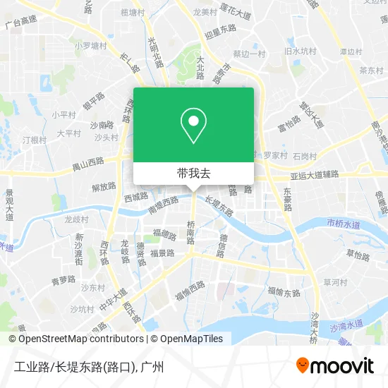 工业路/长堤东路(路口)地图