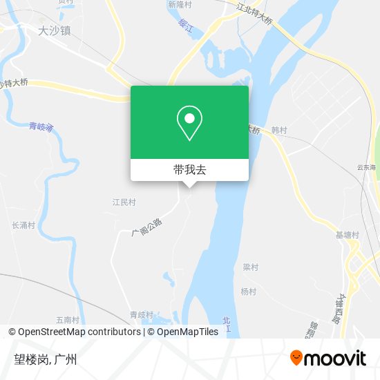 望楼岗地图