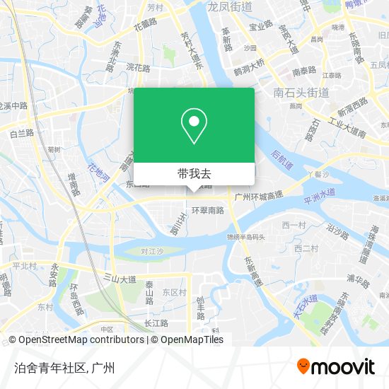 泊舍青年社区地图