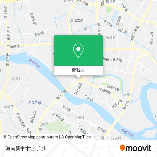 海南新中木业地图