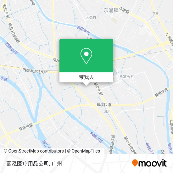 富泓医疗用品公司地图
