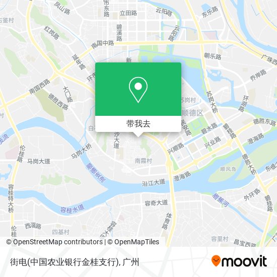 街电(中国农业银行金桂支行)地图