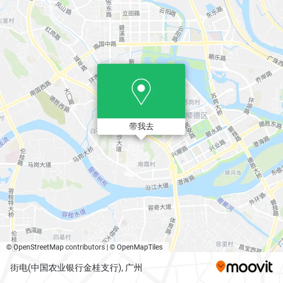 街电(中国农业银行金桂支行)地图