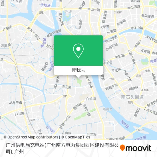 广州供电局充电站(广州南方电力集团西区建设有限公司)地图
