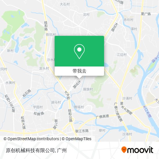 原创机械科技有限公司地图