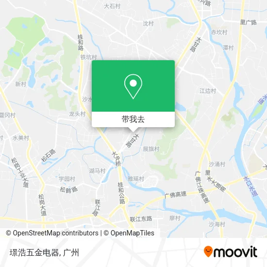 璟浩五金电器地图
