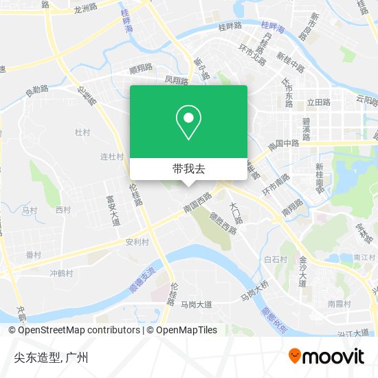 尖东造型地图