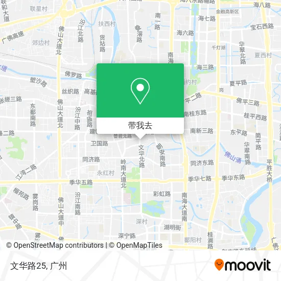 文华路25地图