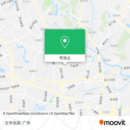 文华东路地图