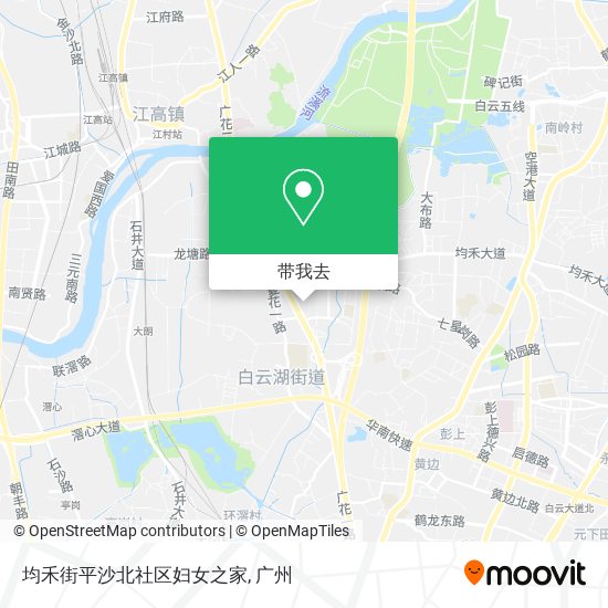 均禾街平沙北社区妇女之家地图