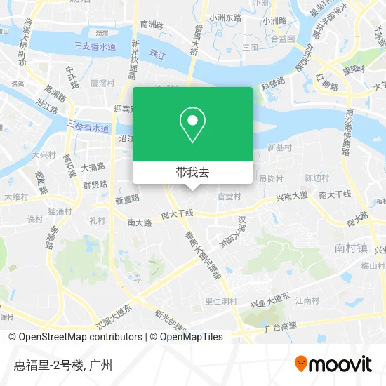 惠福里-2号楼地图