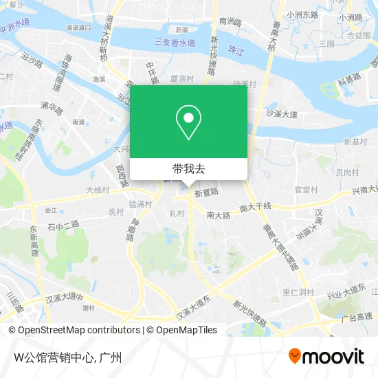 W公馆营销中心地图