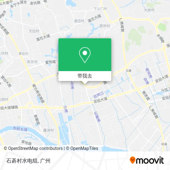 石碁村水电组地图