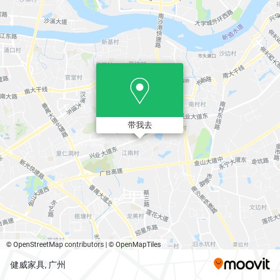 健威家具地图