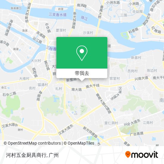 河村五金厨具商行地图