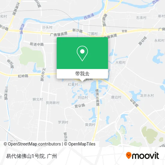 易代储佛山1号院地图