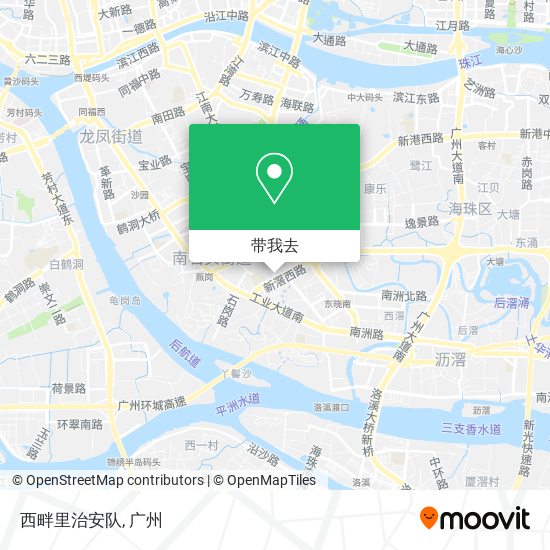 西畔里治安队地图