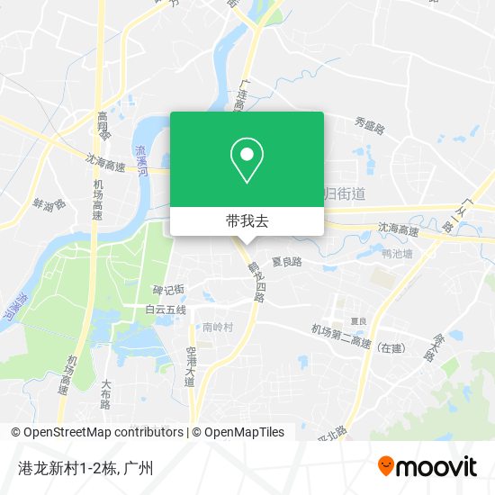港龙新村1-2栋地图