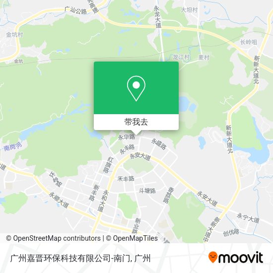 广州嘉晋环保科技有限公司-南门地图