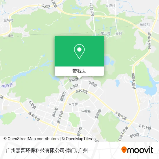 广州嘉晋环保科技有限公司-南门地图
