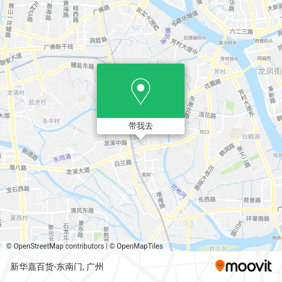 新华嘉百货-东南门地图