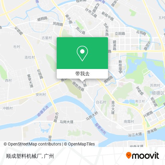 顺成塑料机械厂地图